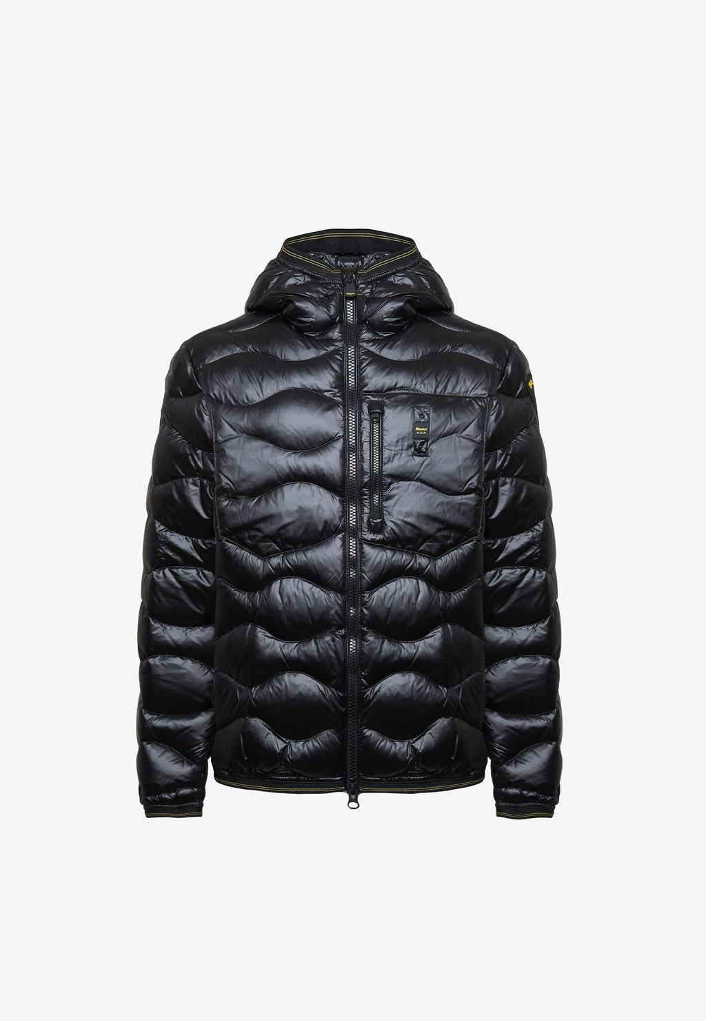 Blauer Piumino Ad Onde Wave NERO